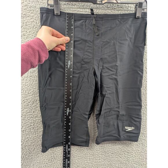 NWT Speedo Men's size 38 Black PowerFlex Jammers Training Swimsuit - Picture 6 of 12